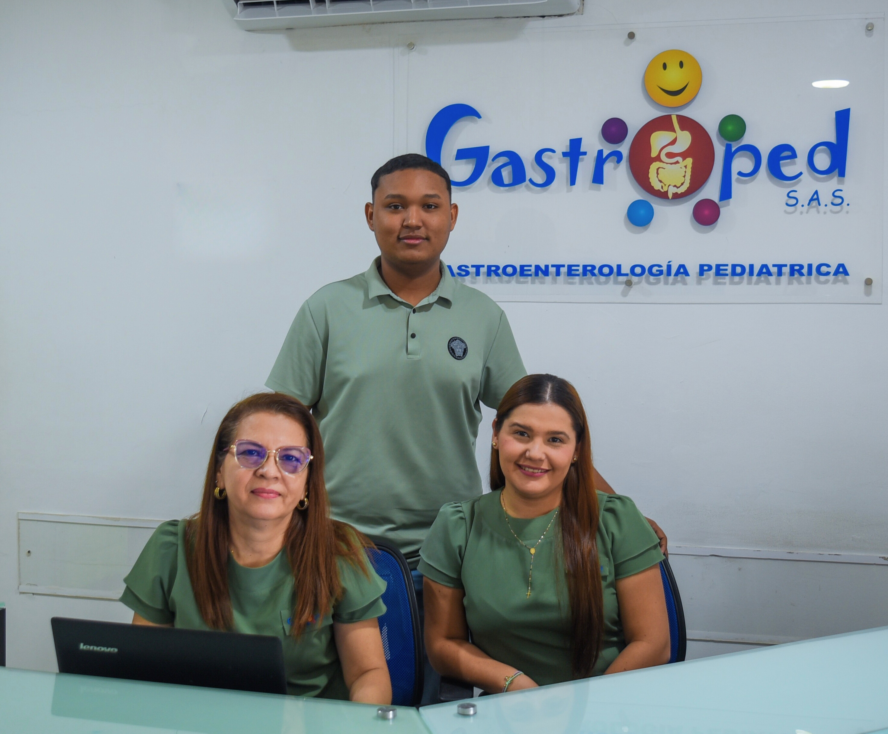 Equipo de recepción de Gastroped